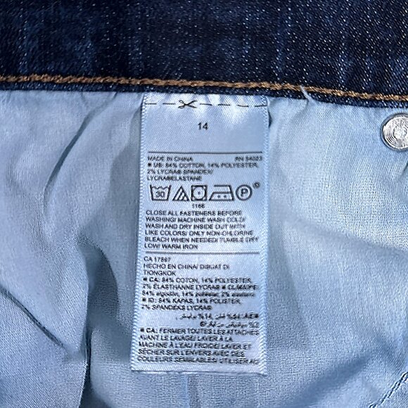 Old Navy Women's Curvy Boot Cut Jeans Size 14 - Picture 9 of 12